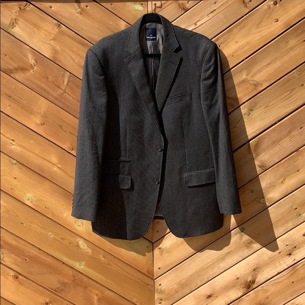 Daniel Hechter Dark Grey Suit Jacket, 42 Regular